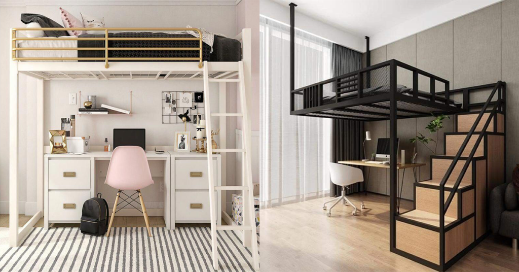 5 DIY Loft Bed Ideas For Your Small Bedroom