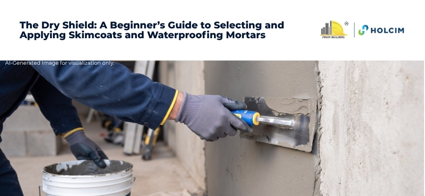 The Dry Shield: A Beginner’s Guide to Selecting and Applying Skimcoats and Waterproofing Mortars