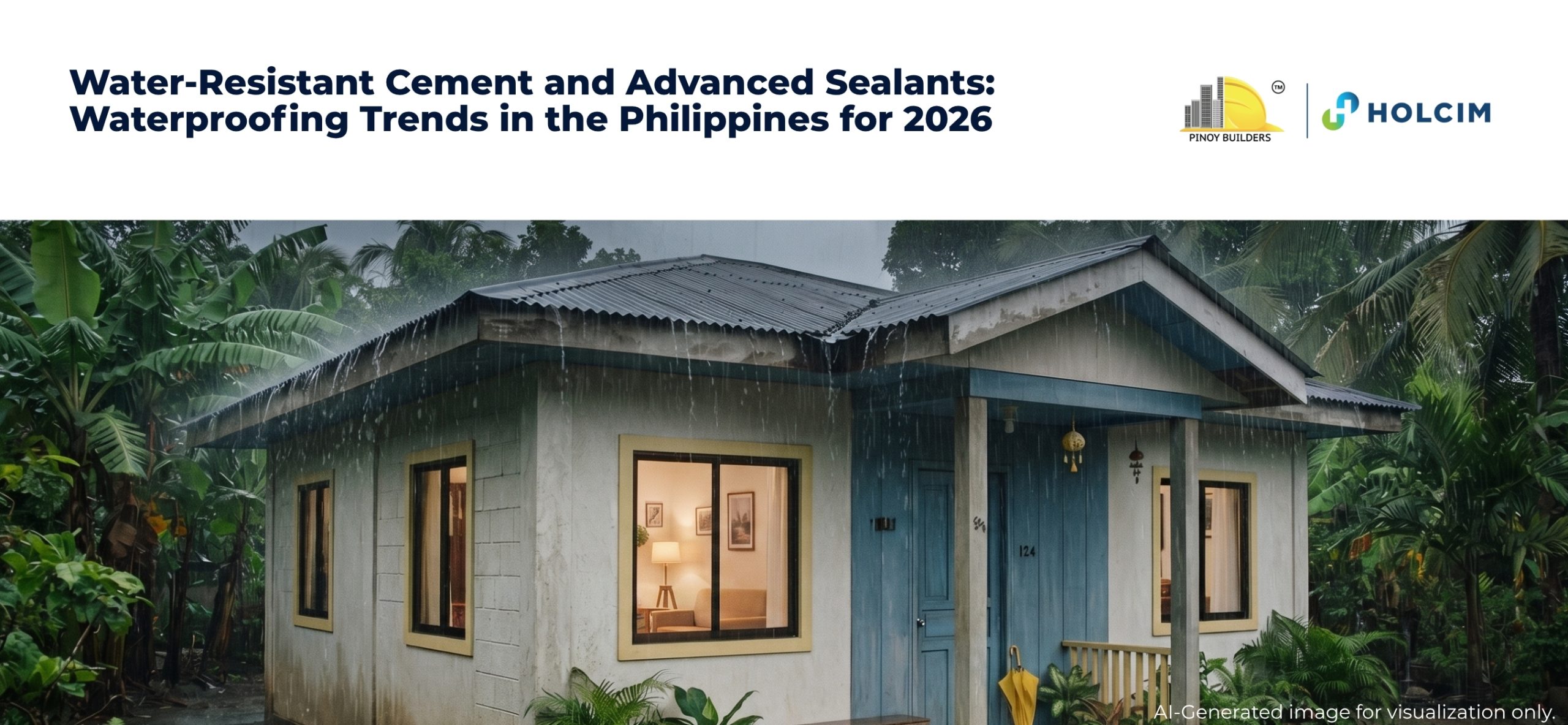 Water-Resistant Cement and Advanced Sealants: Waterproofing Trends in the Philippines for 2026